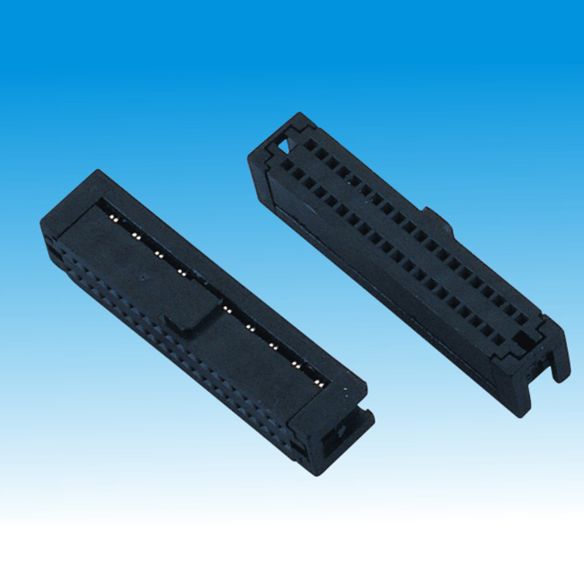 Electrical IDC Socket Connector 1.27*2.54mm Pitch Matched With Box Header