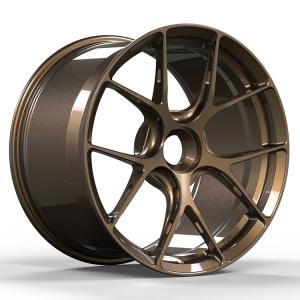 Wholesale Forged Center Lock Rims 19inch Satin Bronze from china suppliers