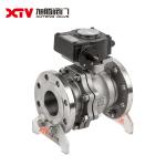 Initial Payment Dis Carbon Steel High Platform Flanged Floating Ball Valve PN10