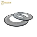 Cemented Carbide Disc Cutter Round Blade , Tungsten Carbide Cutting Disc