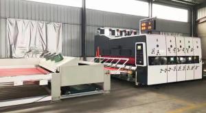 Wholesale 45# Steel Corrugated Carton Flexo Printing Machine ±0.15mm Printing Accuracy from china suppliers