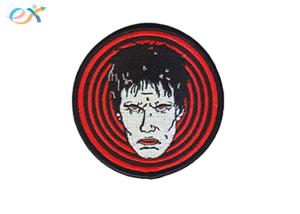 Wholesale Custom Clothing Logo Iron On Patches Embroidered Badges Twill Fabric For Men from china suppliers