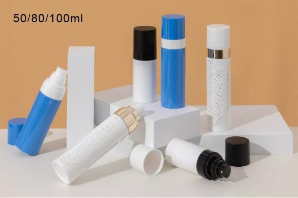 Handing Seal Hot Stamping and UV Sealing PET Plastic Fine Sprayer Bottles 50ml