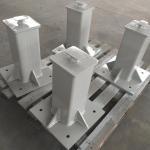900mm Q355B Laser Cut Sheet Metal Processing SPCC Metal Welding Parts