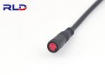 Male Female M8 Electrical Wire Plug Connectors 2/3/4/5/6 Pin IP65 Waterproof