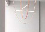 Nordic Home Restaurant Leather Lighting Modern Clearly Glass Shade large