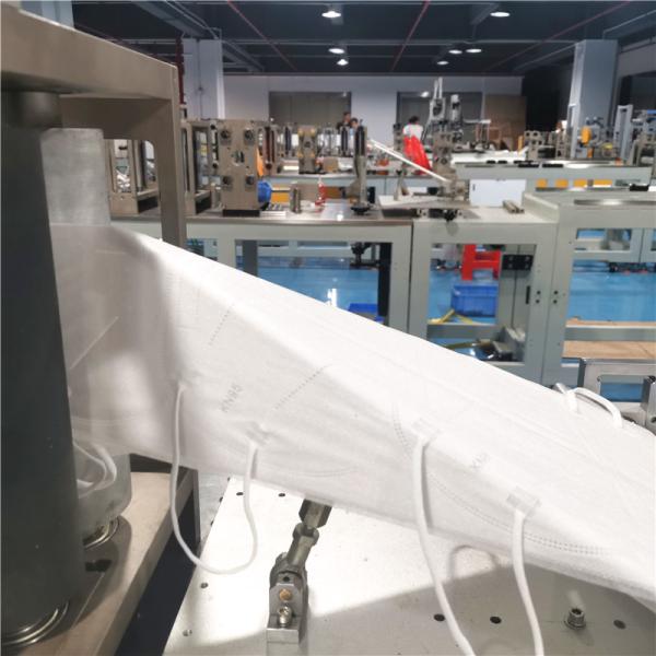 180 Pieces/Min KN95 Face Mask Making Machine Qualification Rate 99.99% n95 mask