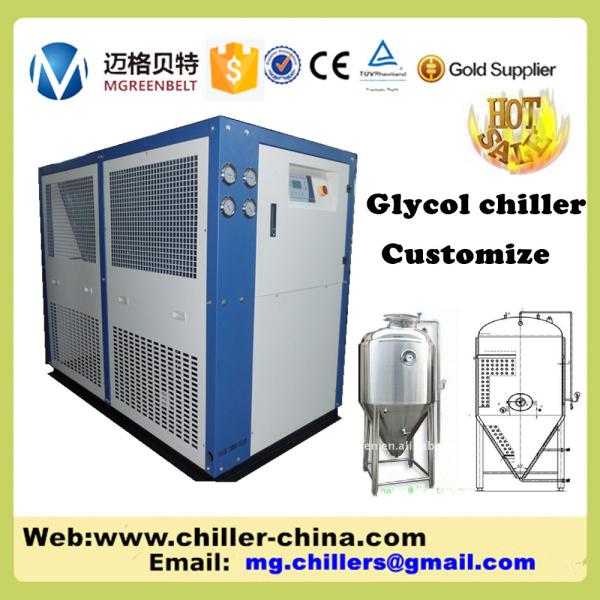 -5deg C 5Ton Air Cooled Water Glycol Chiller