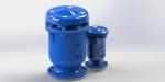 Anti Shock Combination Air Release Valve Stainless Steel 304 Float Available