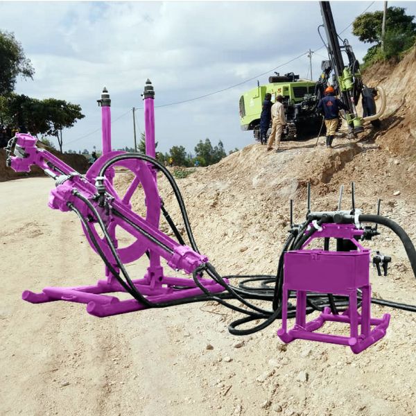 Underground Tunnel Drilling Machine Portable DTH Drilling Equipment Pneumatic Small Drilling Rig