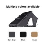 Triangle Aluminum Camping Roof Tent 1-2 Person Rooftop Tents Hard Shell