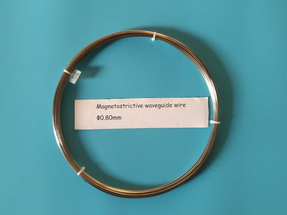 magnetostrictive waveguide straight wire in huge stock with size of diameter 0.5mm/0.75mm/0.8mm