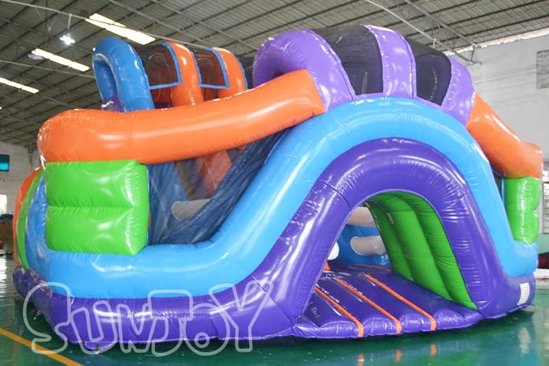 Commercial Inflatable Chase Surround Playground Bouncy Castle Houses Jumping Slide Combo