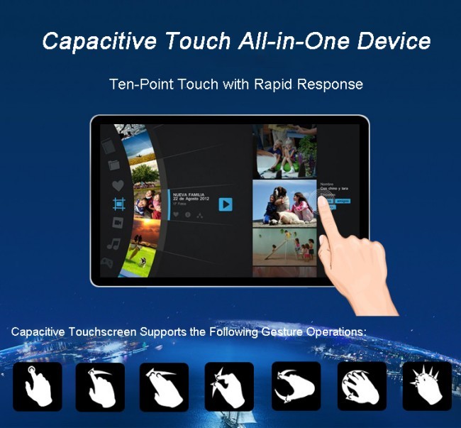Thin Comercial Hmi Front Open Frame Embedded Ip65 Wall Mount Screen Monitor Industrial All-in-One Display and Control Device