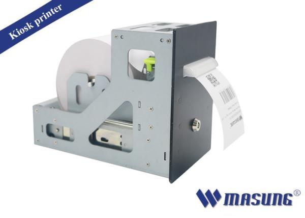 58/60mm Receipt Printing Machine , POS Compact Panel Thermal Printer For