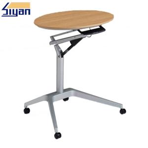Wholesale Multi Purpose Overbed Table Swivel Top For Laptop / Dining Table , Dia 500*730-1000mm from china suppliers