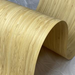 Wholesale Timber Flooring Bamboo Wood Veneer Harmless Practical Unfinished from china suppliers