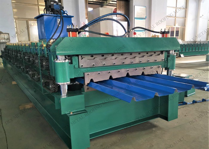 50Hz Double Layer Roll Forming Machine 7500Mm Metal Roofing Forming Equipment