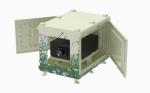 Outdoor Air Conditioning Projector Housing with Customizable Color