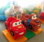 MP3 Swing machine kiddie ride with music the red air fighter