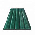 EGI Mid Hard Corrugated Metal Roofing Sheets Plate 500mm Galvanized Color Coated