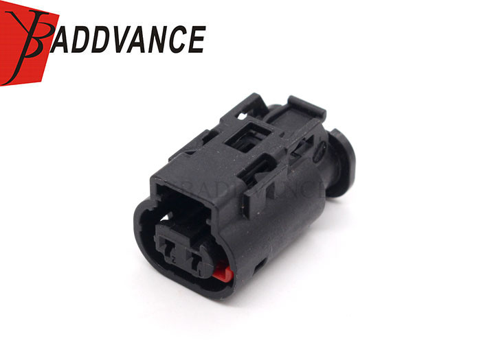 Female Auto Waterproof Black 2 Pin 10011531 Wire Harness Connector
