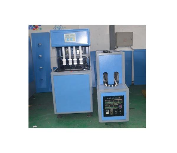 Semi Automatic 4 Cavity PET Bottle Blowing Machine for Plastic Bottle Manufactur