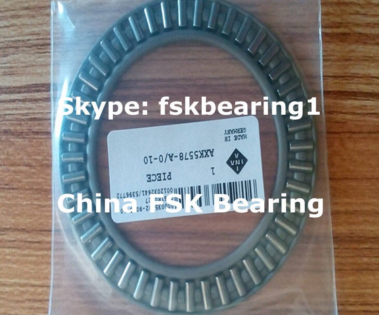 AXK5578 Thrust Needle Bearing Axial Cage and Roller Steel Cage Open End 55mm ID 78mm OD 3mm Width