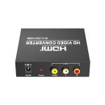 3 x RCA Input Port 1080P AV To VGA Converter