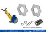 High Accuracy 43*16*6mm Scarifier Milling TCT Tungsten Carbide Cutters With High