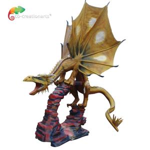 Wholesale 220v Customize Robotic Real Looking Dragon Realistic Movement 1 Year from china suppliers