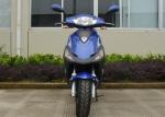 Aluminum Frame Adult Motor Scooter 12V 7A Blue 50cc Motor Scooter With Headlight
