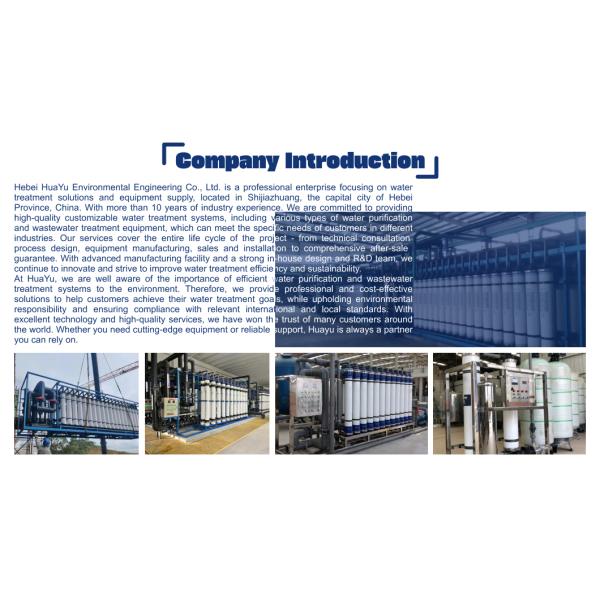 Water Filtration System Drinking Water Treatment Equipment UF Ultrafiltration System