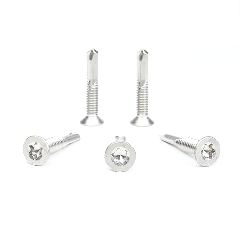 Standard Black Csk Flat Head Torx Self Drilling Screw Stainless Steel Tornillos