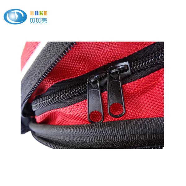 Red Sports EVA Tool Case Large Expandable Bicycle Bag Shock Proof And Waterproof