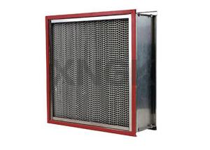 Wholesale Waterproof High Temperature HEPA Filters 0.3 Micron Aluminum Alloy Frame from china suppliers
