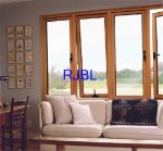 Energy Saving Wood Clad Aluminum Casement Windows Easy to install With Thermal