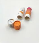 Height 90mm Round Paper Tube Packaging Essential Oil Bottle Box