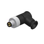 5mm Cable M8 Male Screw Assembly Connector Plastic 6 8 Pin 90 Degree