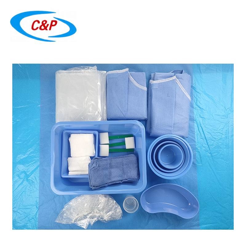 Medical Supplies Disposable Coronary Angiography Procedure Pack With CE ISO13485