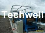 Electric Cutting 17 Stations 17.7KW Large Span Roof Panel Roll Forming Machine
