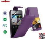 Newest High Level PU Credit Card Flip Cover Case For Huawei Ascend Y330