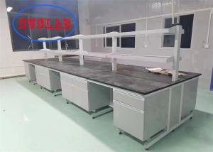 Wholesale Chemical Resistant Chemistry Lab Workbench Laboratory Worktable Vietnam with Fire Resistant Frame and Multiple Cabinets from china suppliers