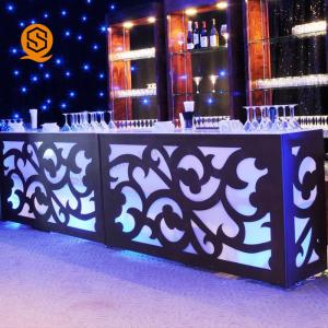 Wholesale Translucent Stone Solid Surface Bar Counter Seamless Joint For Pub from china suppliers
