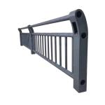 Bridge Protection Galvanized Safety Barrier Guard Rail With Powder Coated And