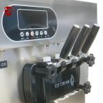 Ice Cream Making Machine Soft Serve Machine Three Flavors for Frozen and Chilled