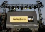 Die-Cast Aluminum Advertising Outdoor Full Color LED Display 10mm Pixel Pitch 3