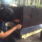 Common Magnesite Chrome Brick High Strength Erosion Resistance Good Slag Resis