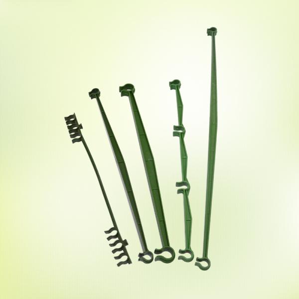 Green Plastic 30cm Multiple Clip 11mm Garden Stake Linker