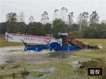 1000m2/h River Water Cleaning Machine Stainless Steel Boat Aquatic Weed
